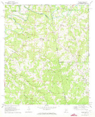 Graham Alabama Historical topographic map, 1:24000 scale, 7.5 X 7.5 Minute, Year 1969