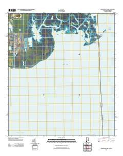 Grand Bay SW Alabama Historical topographic map, 1:24000 scale, 7.5 X 7.5 Minute, Year 2011