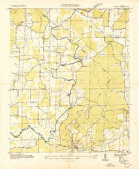 Grant Alabama Historical topographic map, 1:24000 scale, 7.5 X 7.5 Minute, Year 1936