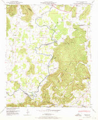 Grant Alabama Historical topographic map, 1:24000 scale, 7.5 X 7.5 Minute, Year 1947