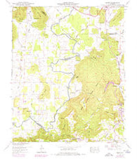 Grant Alabama Historical topographic map, 1:24000 scale, 7.5 X 7.5 Minute, Year 1947