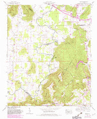 Grant Alabama Historical topographic map, 1:24000 scale, 7.5 X 7.5 Minute, Year 1947