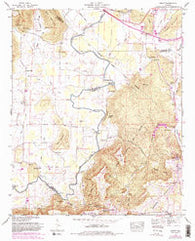 Grant Alabama Historical topographic map, 1:24000 scale, 7.5 X 7.5 Minute, Year 1947