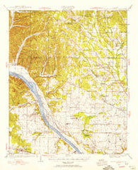 Gravelly Springs Alabama Historical topographic map, 1:62500 scale, 15 X 15 Minute, Year 1924