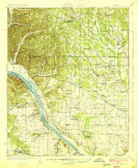 Gravelly Springs Alabama Historical topographic map, 1:62500 scale, 15 X 15 Minute, Year 1926