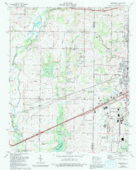 Greenbrier Alabama Historical topographic map, 1:24000 scale, 7.5 X 7.5 Minute, Year 1975