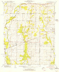 Greenbrier Alabama Historical topographic map, 1:24000 scale, 7.5 X 7.5 Minute, Year 1938