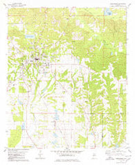 Greensboro Alabama Historical topographic map, 1:24000 scale, 7.5 X 7.5 Minute, Year 1979