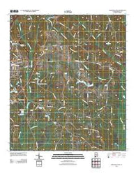 Greenville East Alabama Historical topographic map, 1:24000 scale, 7.5 X 7.5 Minute, Year 2011