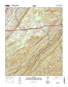 Greenwood Alabama Current topographic map, 1:24000 scale, 7.5 X 7.5 Minute, Year 2014