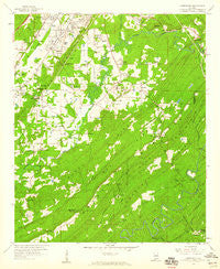 Greenwood Alabama Historical topographic map, 1:24000 scale, 7.5 X 7.5 Minute, Year 1959