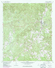 Grove Hill Alabama Historical topographic map, 1:24000 scale, 7.5 X 7.5 Minute, Year 1978