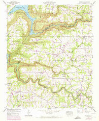 Grove Oak Alabama Historical topographic map, 1:24000 scale, 7.5 X 7.5 Minute, Year 1946