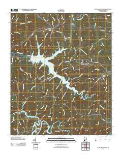 Guinn Cross Roads Alabama Historical topographic map, 1:24000 scale, 7.5 X 7.5 Minute, Year 2011