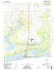Gulf Shores Alabama Historical topographic map, 1:24000 scale, 7.5 X 7.5 Minute, Year 1980