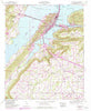 Guntersville Alabama Historical topographic map, 1:24000 scale, 7.5 X 7.5 Minute, Year 1948