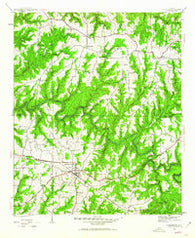 Hackleburg Alabama Historical topographic map, 1:24000 scale, 7.5 X 7.5 Minute, Year 1946