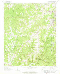 Haleyville West Alabama Historical topographic map, 1:24000 scale, 7.5 X 7.5 Minute, Year 1958