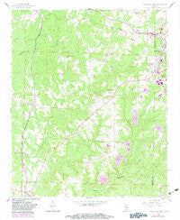 Haleyville West Alabama Historical topographic map, 1:24000 scale, 7.5 X 7.5 Minute, Year 1958
