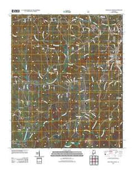 Haleyville West Alabama Historical topographic map, 1:24000 scale, 7.5 X 7.5 Minute, Year 2011