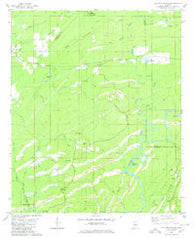 Halfmile Shoals Alabama Historical topographic map, 1:24000 scale, 7.5 X 7.5 Minute, Year 1980