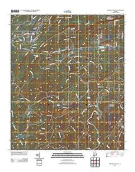 Halfmile Shoals Alabama Historical topographic map, 1:24000 scale, 7.5 X 7.5 Minute, Year 2011