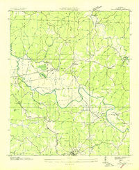 Halltown Alabama Historical topographic map, 1:24000 scale, 7.5 X 7.5 Minute, Year 1936