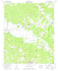 Halltown Alabama Historical topographic map, 1:24000 scale, 7.5 X 7.5 Minute, Year 1950