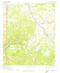 Hanceville Alabama Historical topographic map, 1:24000 scale, 7.5 X 7.5 Minute, Year 1969