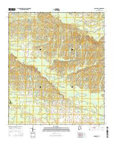 Hardaway Alabama Current topographic map, 1:24000 scale, 7.5 X 7.5 Minute, Year 2014