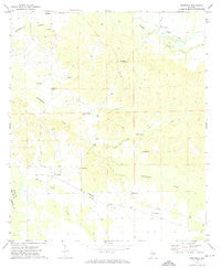 Hardaway Alabama Historical topographic map, 1:24000 scale, 7.5 X 7.5 Minute, Year 1971