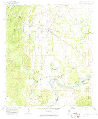 Harpersville Alabama Historical topographic map, 1:24000 scale, 7.5 X 7.5 Minute, Year 1958