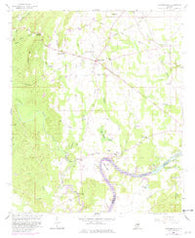 Harpersville Alabama Historical topographic map, 1:24000 scale, 7.5 X 7.5 Minute, Year 1958