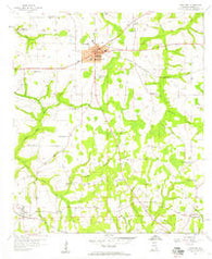 Hartford Alabama Historical topographic map, 1:24000 scale, 7.5 X 7.5 Minute, Year 1957