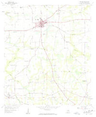 Hartford Alabama Historical topographic map, 1:24000 scale, 7.5 X 7.5 Minute, Year 1957