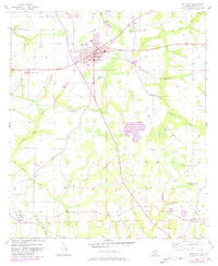 Hartford Alabama Historical topographic map, 1:24000 scale, 7.5 X 7.5 Minute, Year 1957