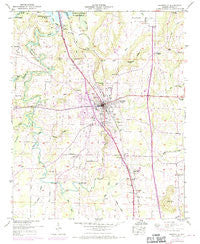 Hartselle Alabama Historical topographic map, 1:24000 scale, 7.5 X 7.5 Minute, Year 1949