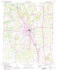Hartselle Alabama Historical topographic map, 1:24000 scale, 7.5 X 7.5 Minute, Year 1949