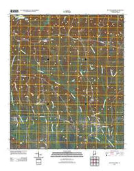 Hatchechubbee Alabama Historical topographic map, 1:24000 scale, 7.5 X 7.5 Minute, Year 2011