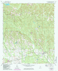 Hatchechubbee Alabama Historical topographic map, 1:24000 scale, 7.5 X 7.5 Minute, Year 1973