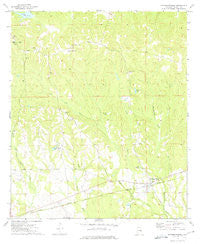 Hatchechubbee Alabama Historical topographic map, 1:24000 scale, 7.5 X 7.5 Minute, Year 1973