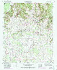 Hatton Alabama Historical topographic map, 1:24000 scale, 7.5 X 7.5 Minute, Year 1948