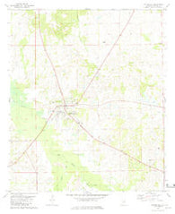 Hayneville Alabama Historical topographic map, 1:24000 scale, 7.5 X 7.5 Minute, Year 1981