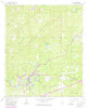 Heflin Alabama Historical topographic map, 1:24000 scale, 7.5 X 7.5 Minute, Year 1967