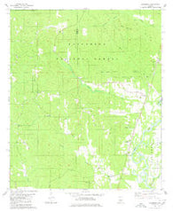 Heiberger Alabama Historical topographic map, 1:24000 scale, 7.5 X 7.5 Minute, Year 1980