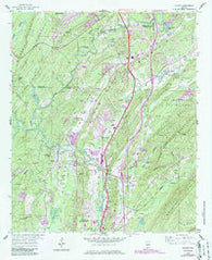 Helena Alabama Historical topographic map, 1:24000 scale, 7.5 X 7.5 Minute, Year 1959