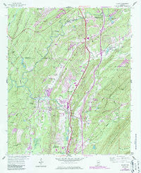 Helena Alabama Historical topographic map, 1:24000 scale, 7.5 X 7.5 Minute, Year 1959
