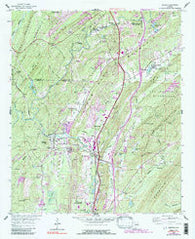 Helena Alabama Historical topographic map, 1:24000 scale, 7.5 X 7.5 Minute, Year 1959