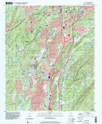Helena Alabama Historical topographic map, 1:24000 scale, 7.5 X 7.5 Minute, Year 1997