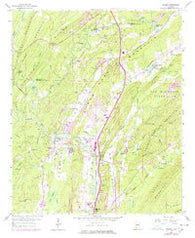 Helena Alabama Historical topographic map, 1:24000 scale, 7.5 X 7.5 Minute, Year 1959